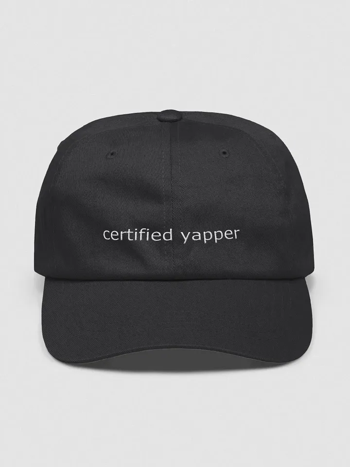 Certified Yapper Dad Hat product image (1)
