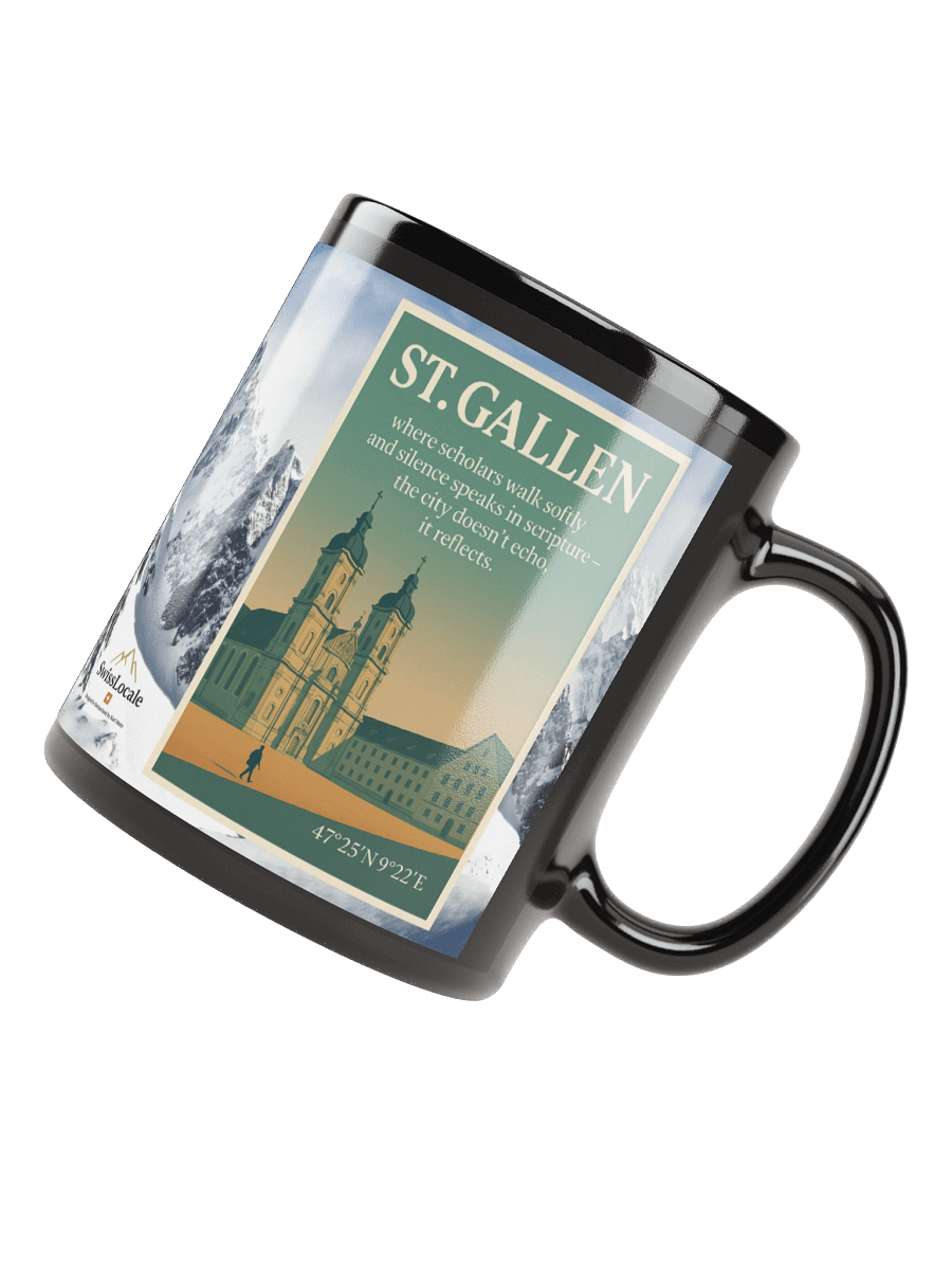 🇨🇭 St. Gallen Mug — Fabric of Quiet Strength product image (4)