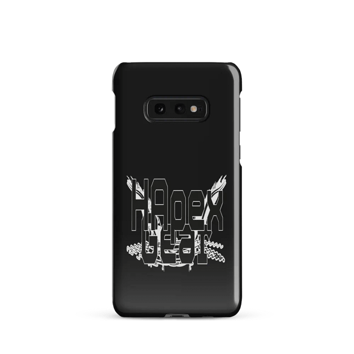 Snap Case for Samsung® - Black - Black HApex Gear Black Logo product image (2)