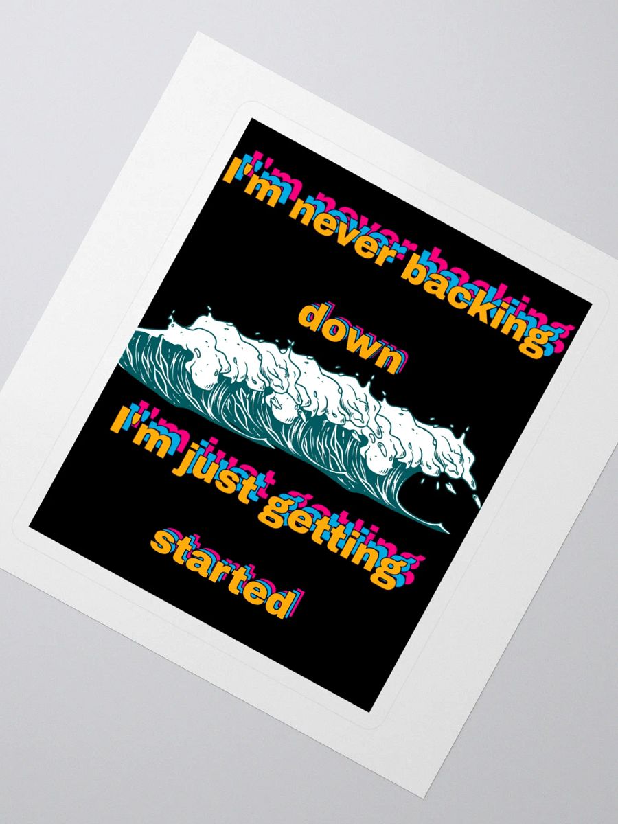 Never Backing Down product image (2)