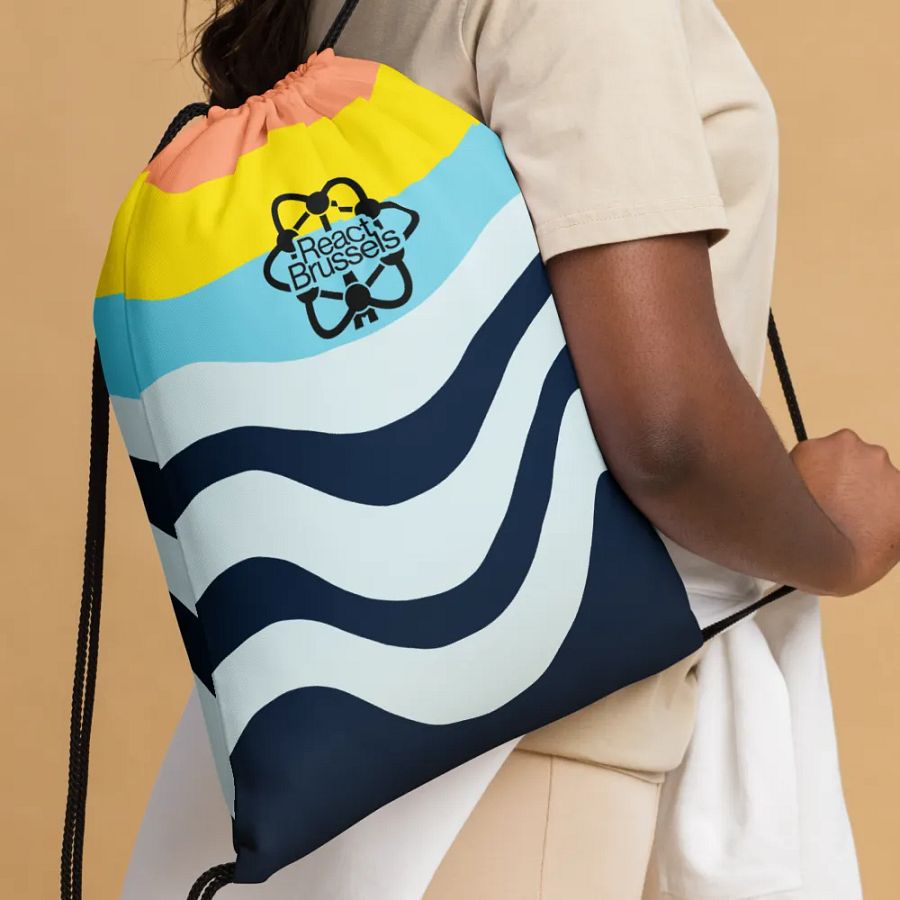 RB All-Over Print Drawstring Bag Colors product image (4)