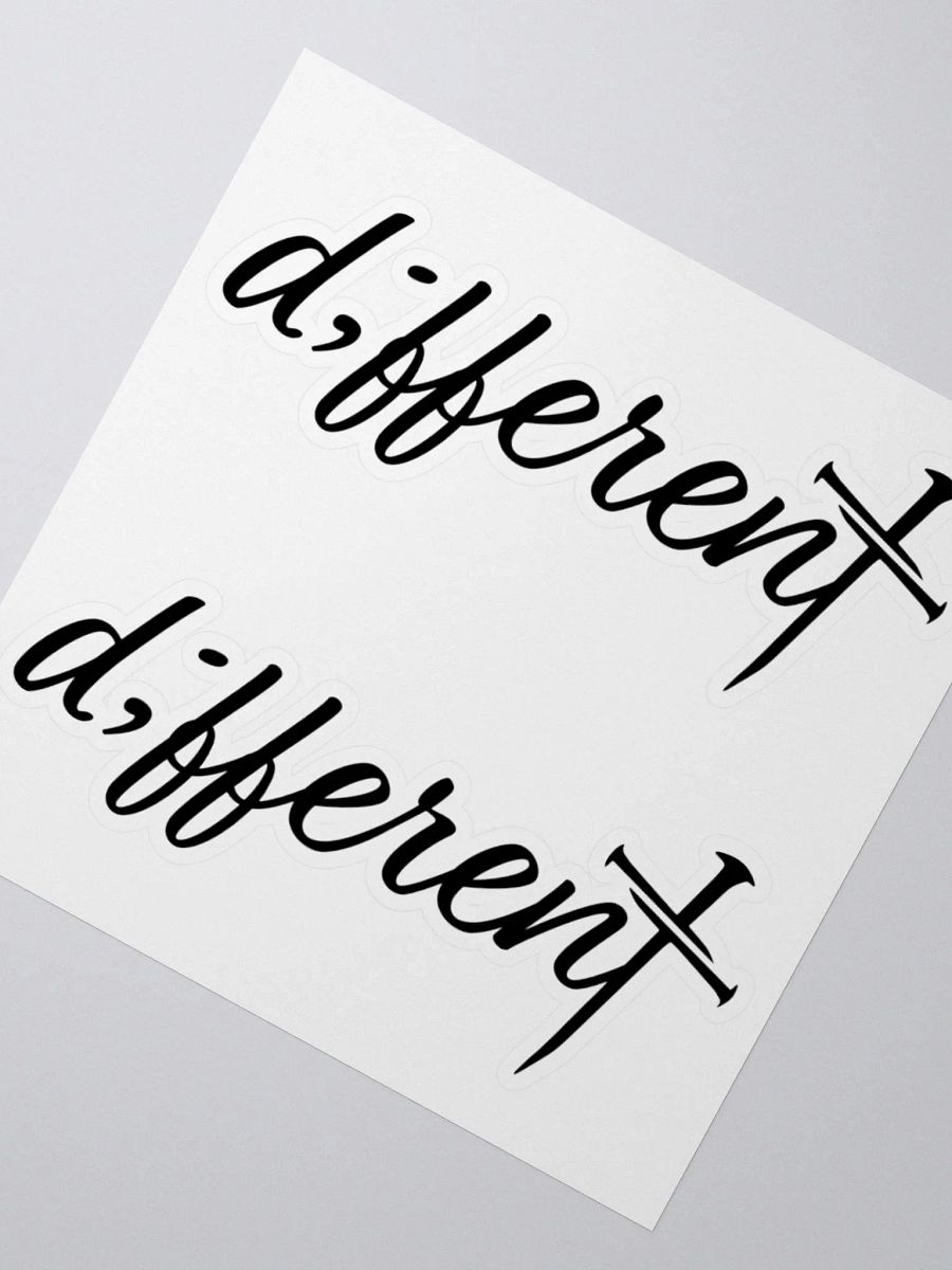 A d;ifferent sticker product image (6)