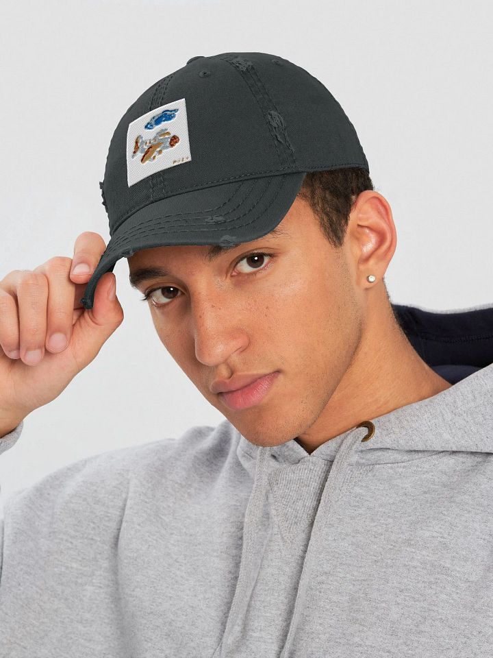 Kid Airplane (Otto Distressed Dad Hat) product image (1)