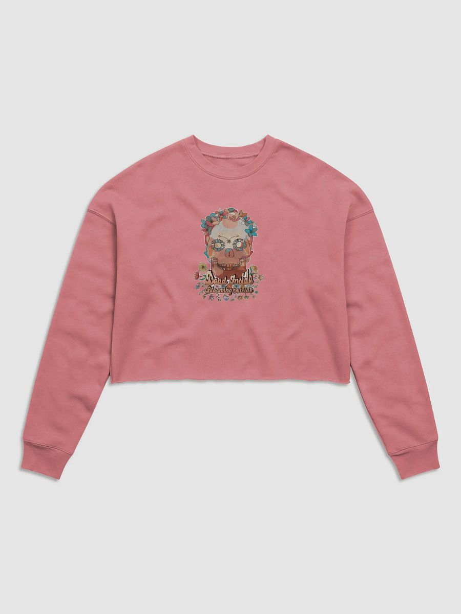 Cropped Sweatshirt all colors - Dead Inside Blooming Outside product image (2)