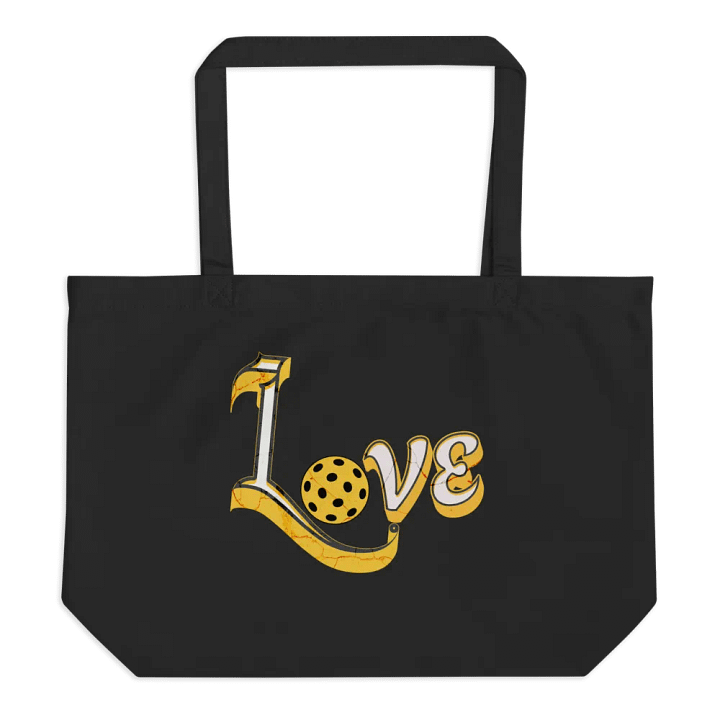 Love Pickleball Organic Tote product image (1)