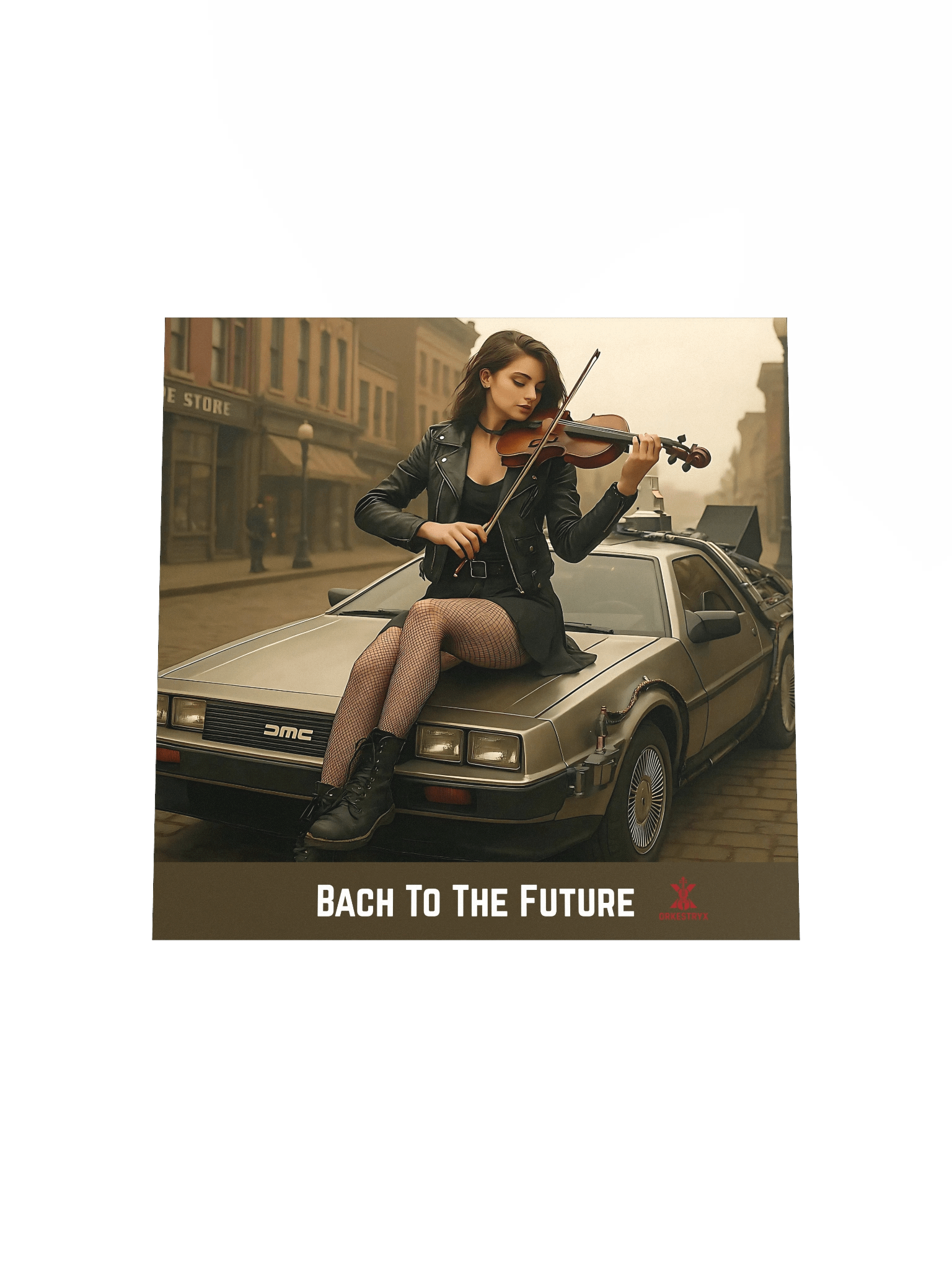 Bach To The Future Vintage Poster product image (18)