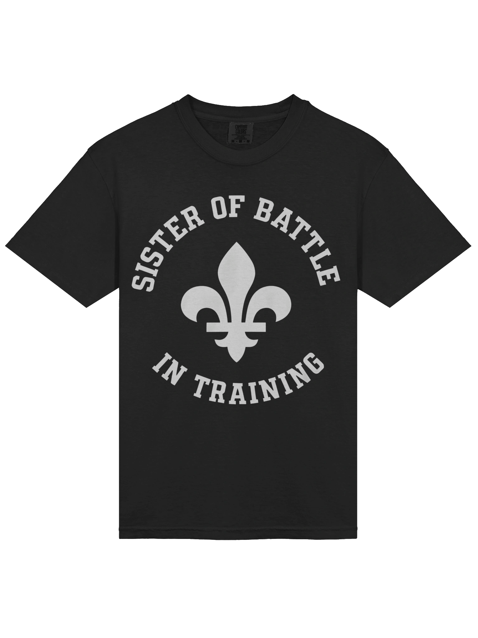 Kvwviiju Wearing Sister Of Battle In Training T-Shirt product image (2)