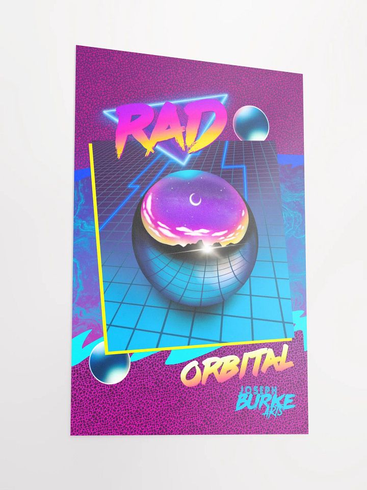 80's Orbital Trapper Keeper 12x18 Fine Art Print product image (2)