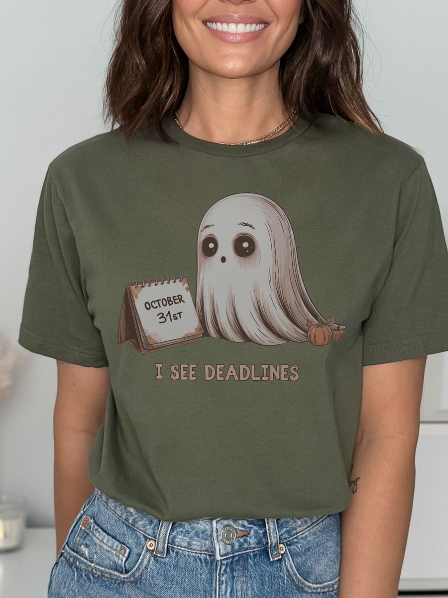 Funny Halloween T-Shirt for Office Workers and True Crime Lovers product image (1)