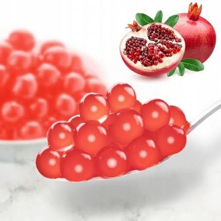 Pomegranate Popping Boba Crystals Delicious Flavour product image (2)