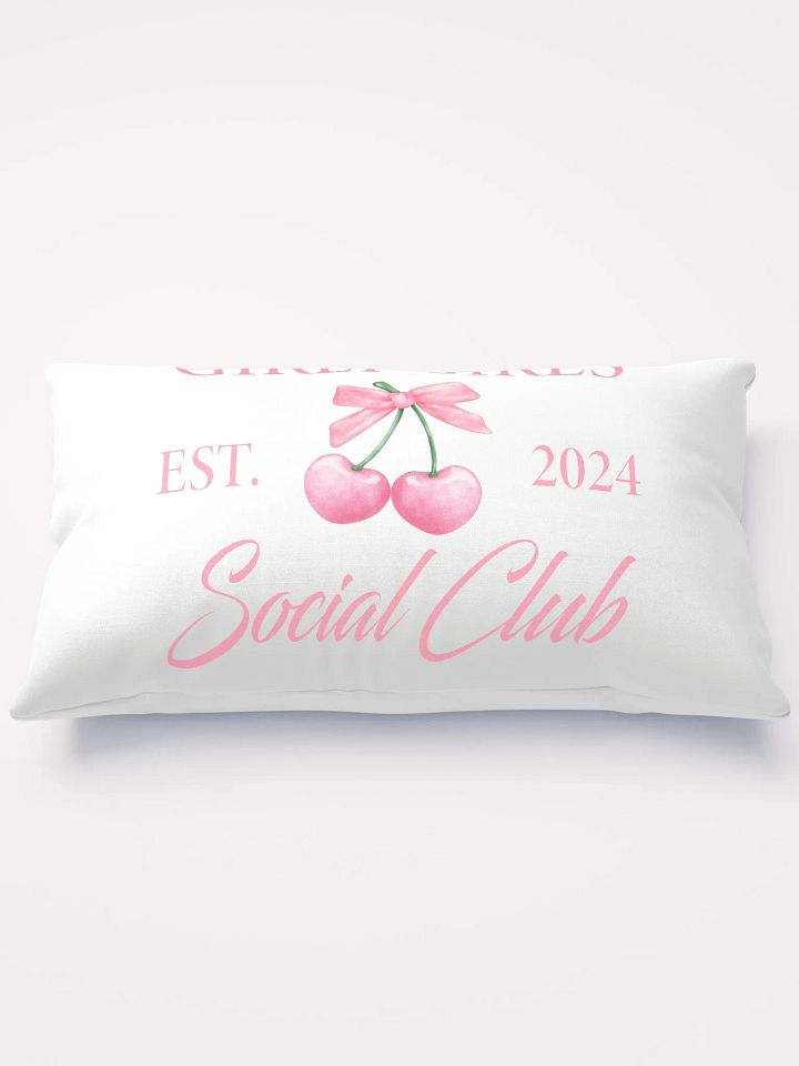 'Girly-Girls Social Club' Pillow product image (1)