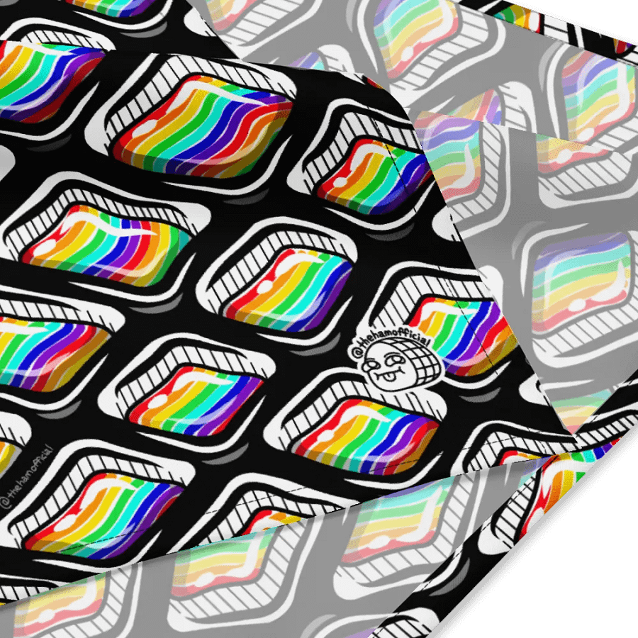 Rainbow Holes Pattern Bandana product image (2)