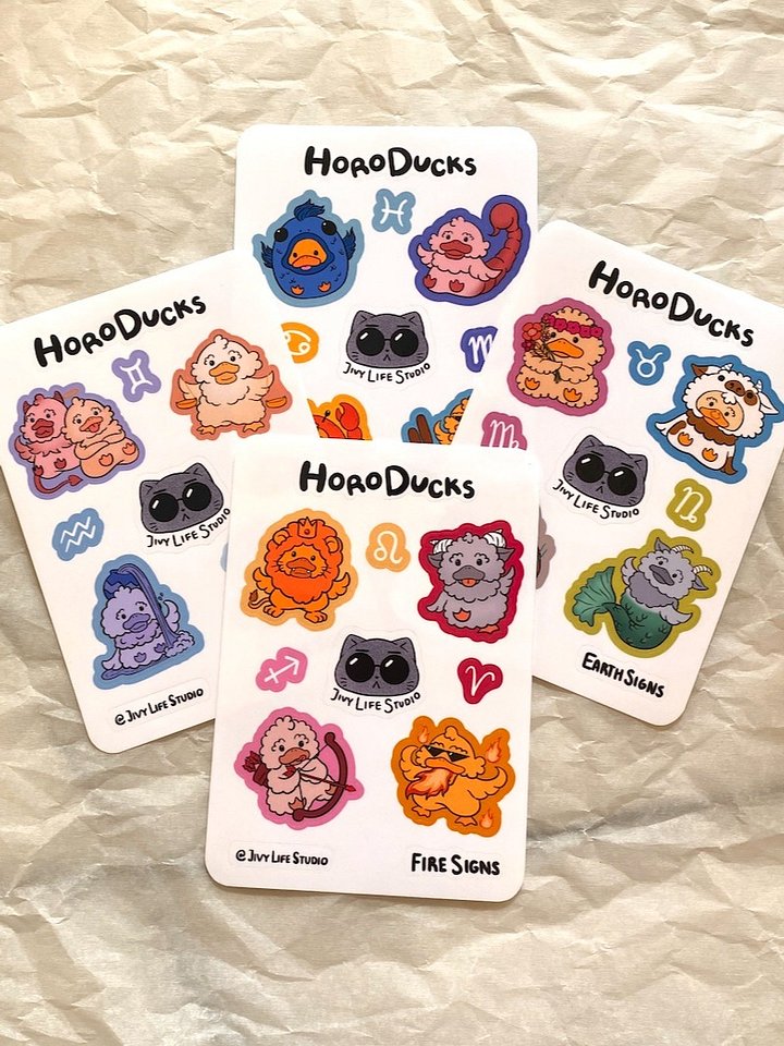 Horoscope Duck Sheet(s) product image (1)