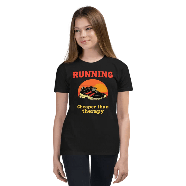 Sunset Run Graphic Youth T-Shirt product image (2)