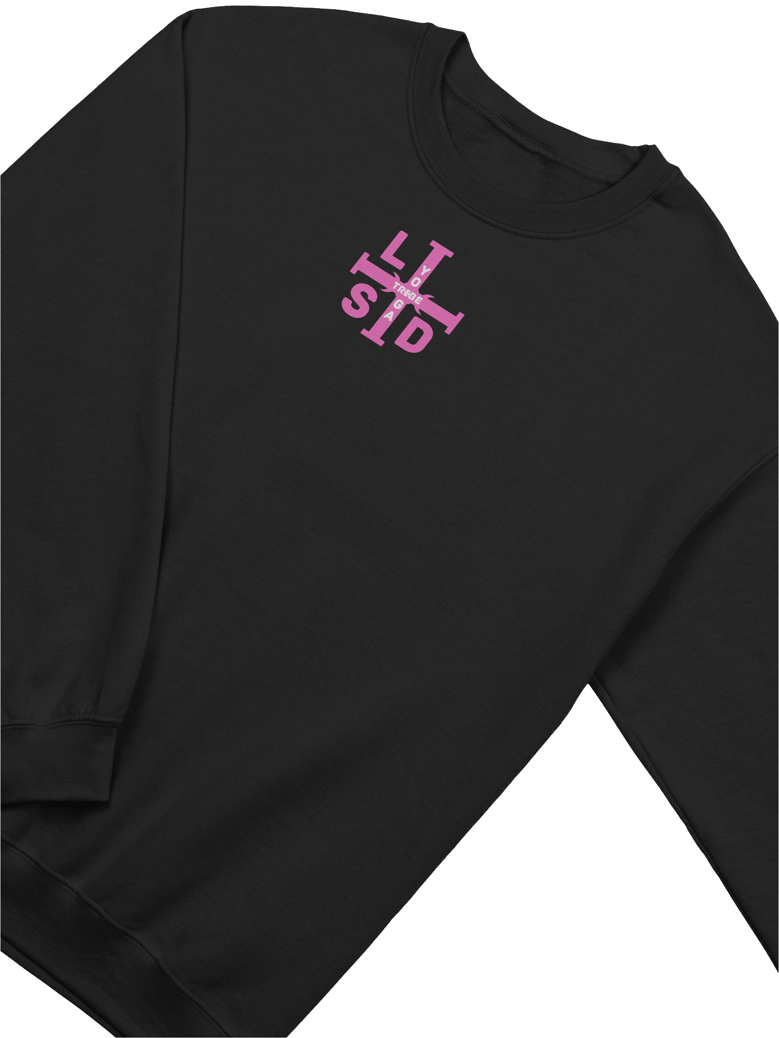 LSD TRIBE "Yoga" Mystic Sweatshirt {Pink Emblem} product image (6)