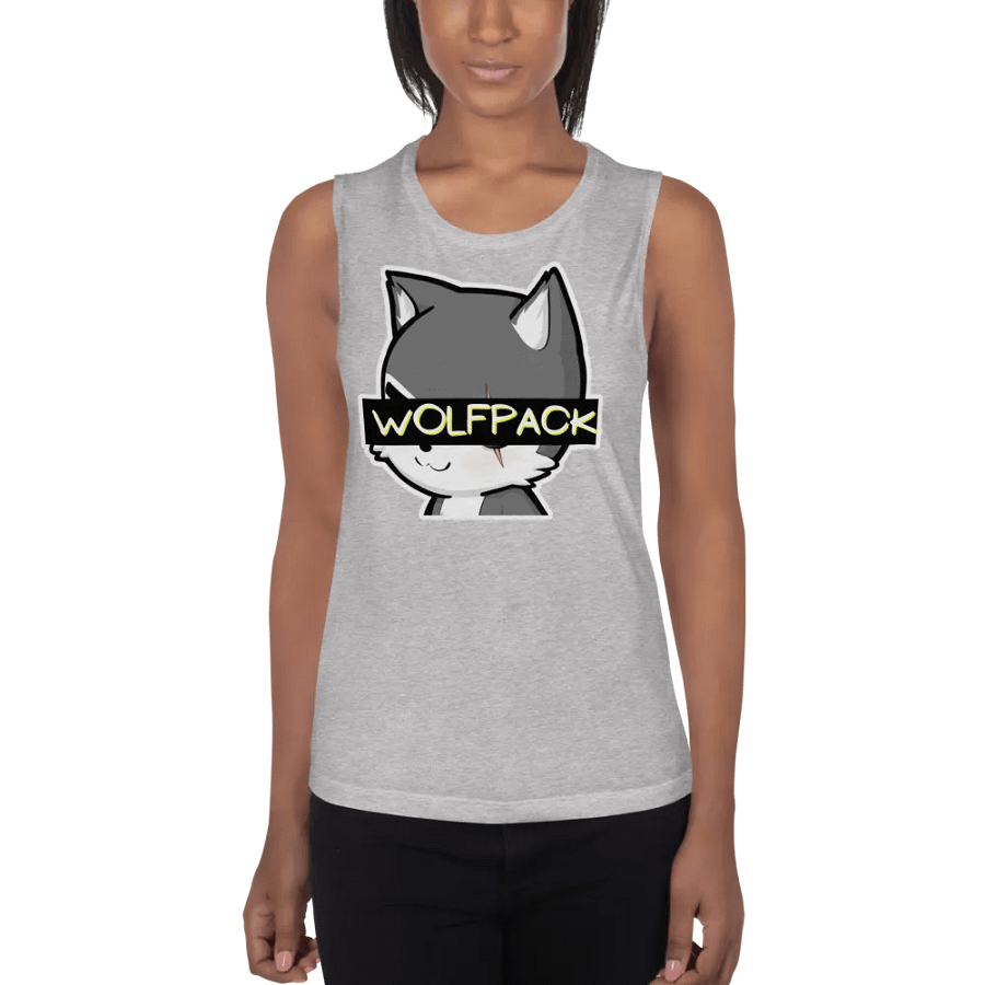 Women's WOLFPACK Tanktop (Chibi Wolf) product image (4)