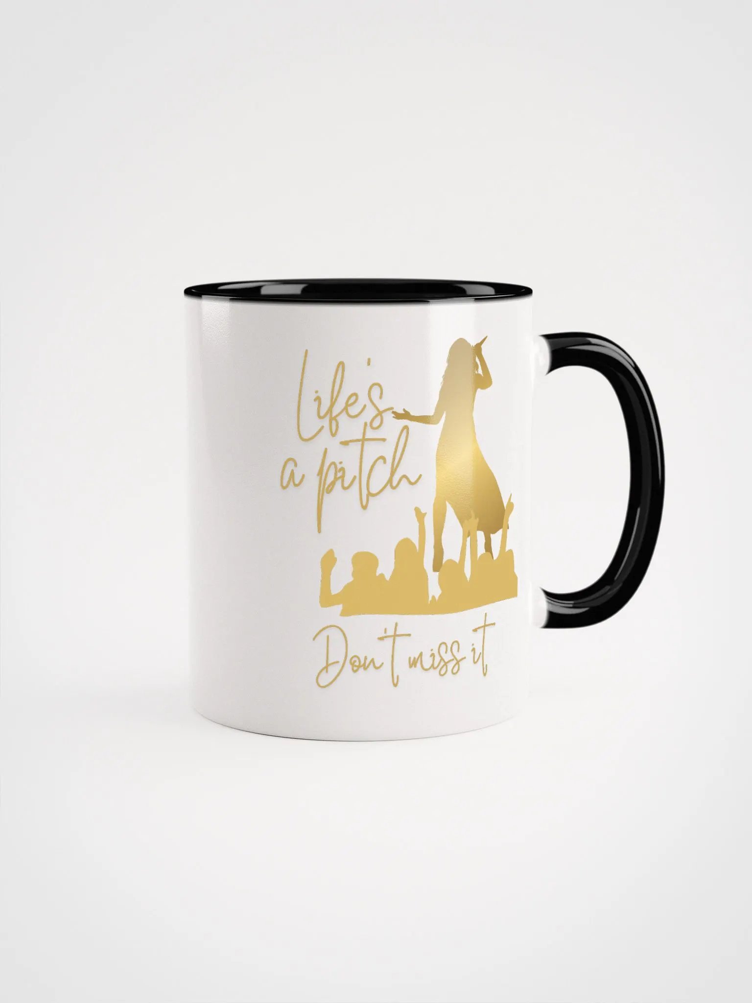 Life's a Pitch Don't miss it - Coffee Mug product image (1)