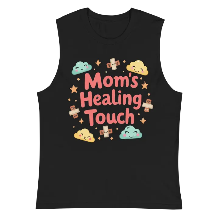 Mom's Healing Touch Muscle Tank product image (3)