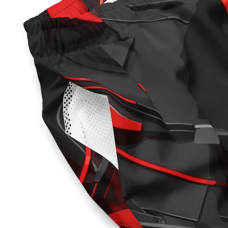 Abstract red ans black- Swim Trunks product image (8)