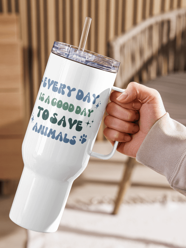 "In my vet med era" Travel Mug with a Handle product image (14)