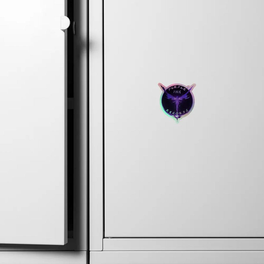Purple Pixie Records Holographic Stickers product image (4)