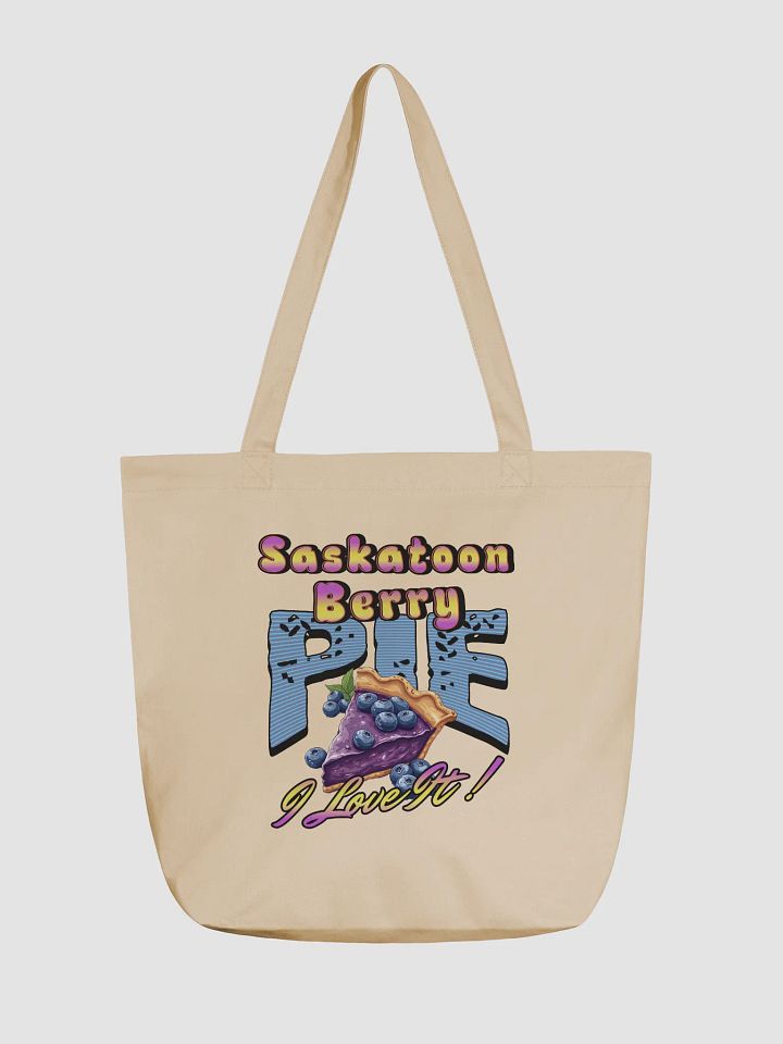 Saskatoon Berry Pie I Love It Eco Tote product image (5)