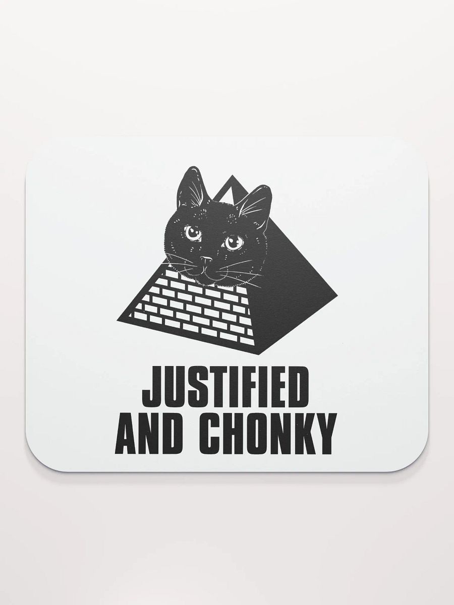 DJ STRIGOI JUSTIFIED AND CHONKY MOUSEPAD product image (3)