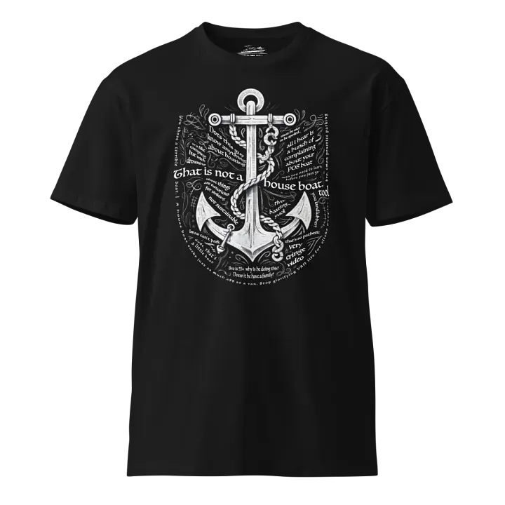 Anchored in criticism Tee (Dark Colors) product image (1)