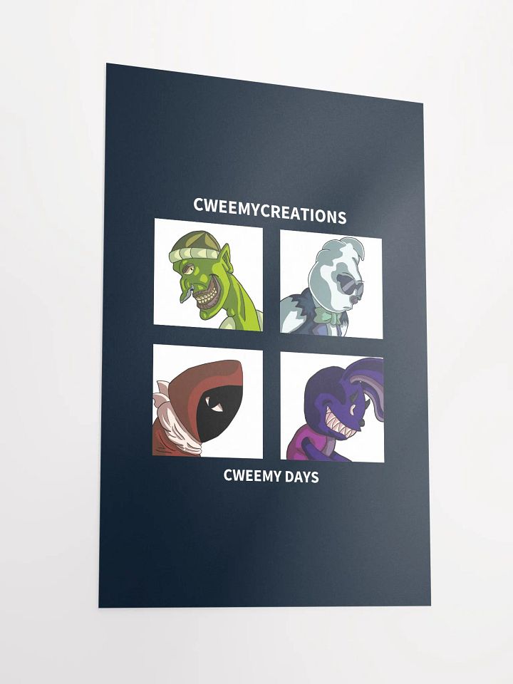 Cweemy Days Poster product image (2)
