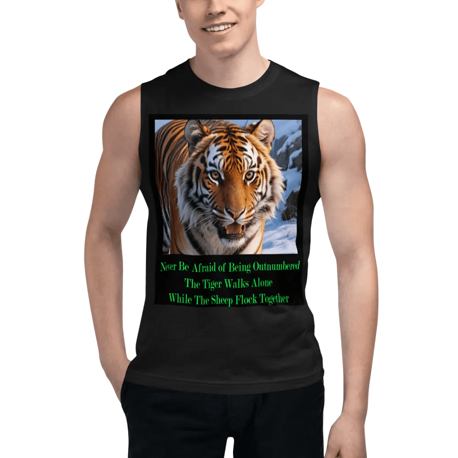 Never Be Afraid Tiger product image (5)