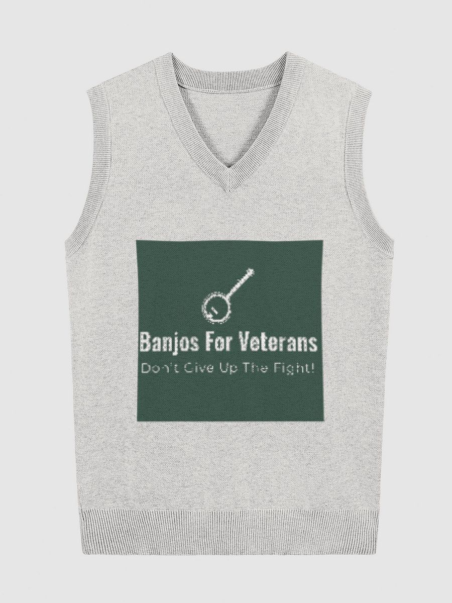 Banjos For Veterans (B4V) Logo Knitted V-Neck Vest product image (3)