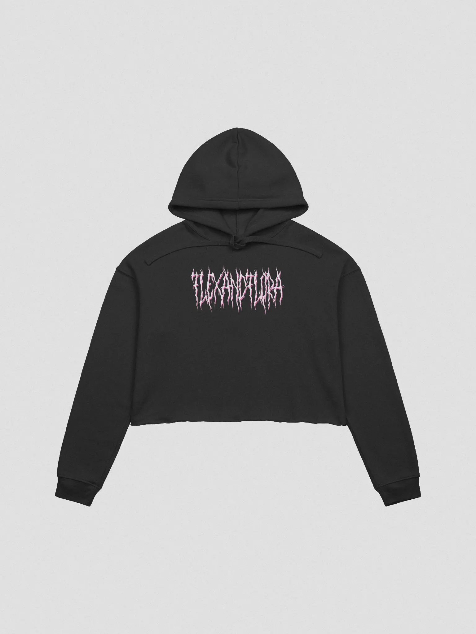 flexandflora super soft cropped hoodie product image (2)