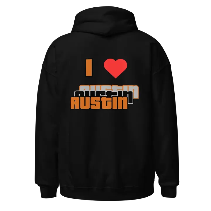 "I Love Austin" Hoodie product image (1)