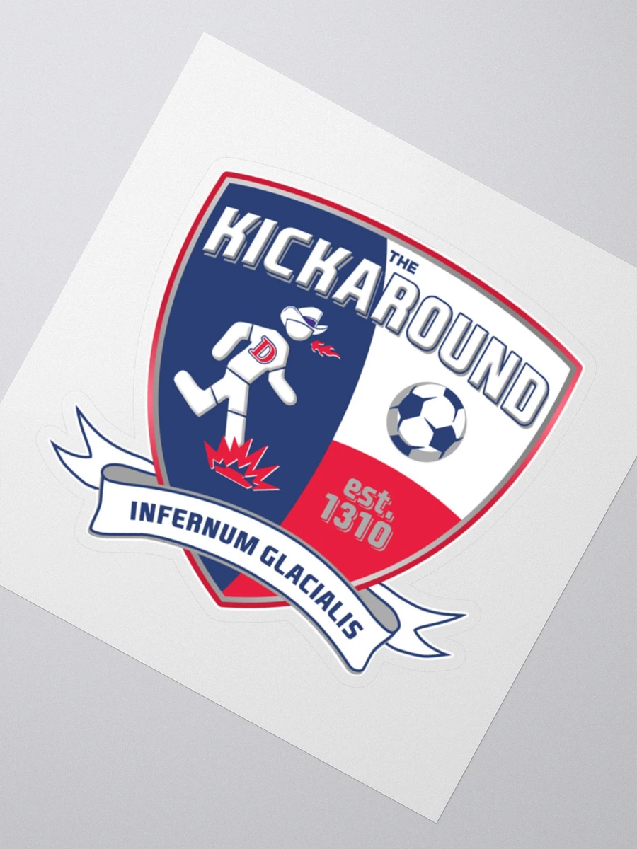 KickAround Crest Sticker product image (2)