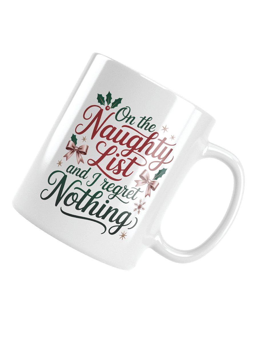 Naughty List Glossy Mug product image (15)