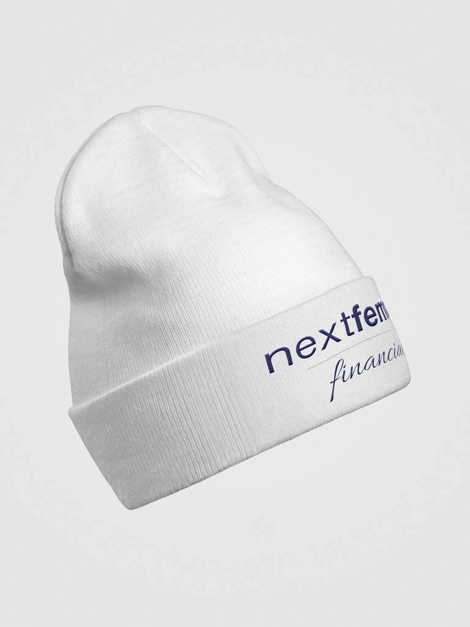 Knit Beanie with Navy Logotype product image (3)
