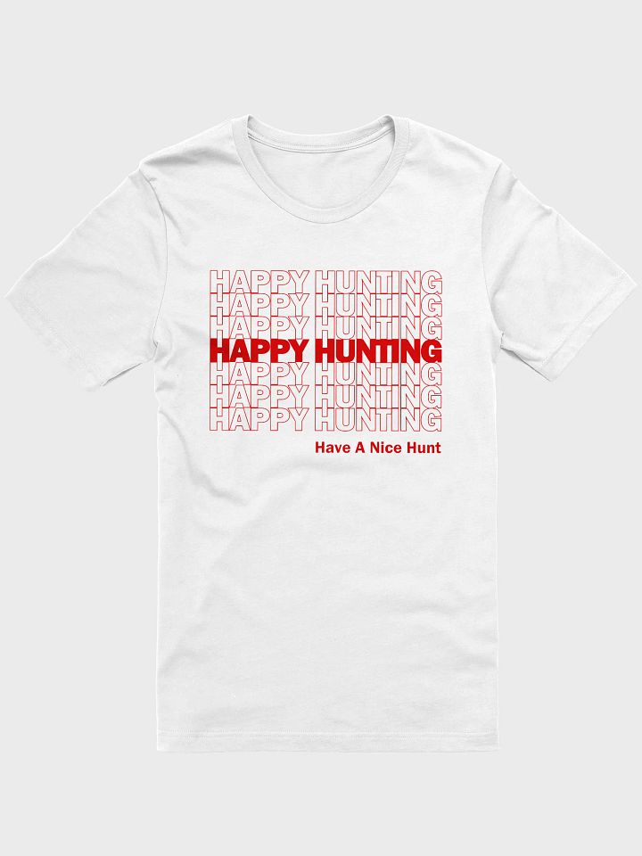 Hunter of Monsters: Happy Hunting Grocery Tee product image (1)