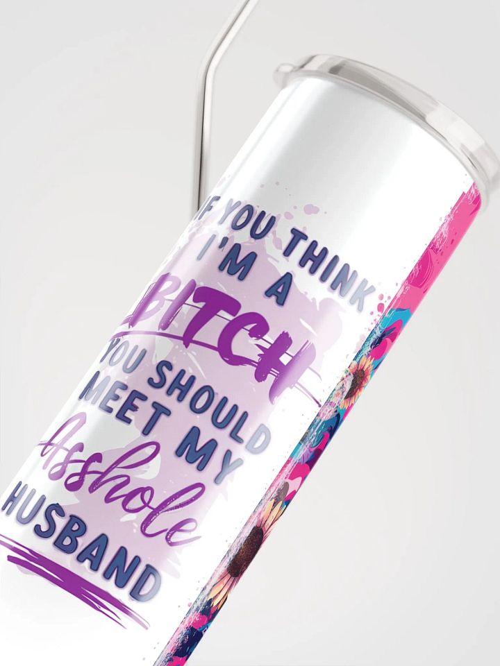 Playful Sunflower Stainless Steel Tumbler product image (1)