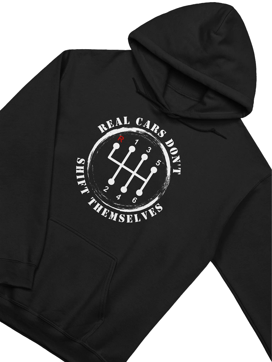 Real Cars Don't Shift Themselves Classic Hoodie product image (3)