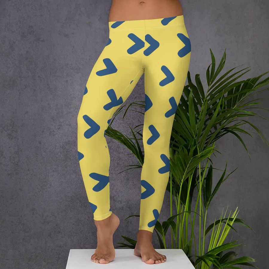 Leggings – Ethnic Rough Lines Seamless Pattern for a Bold & Artistic Vibe product image (5)