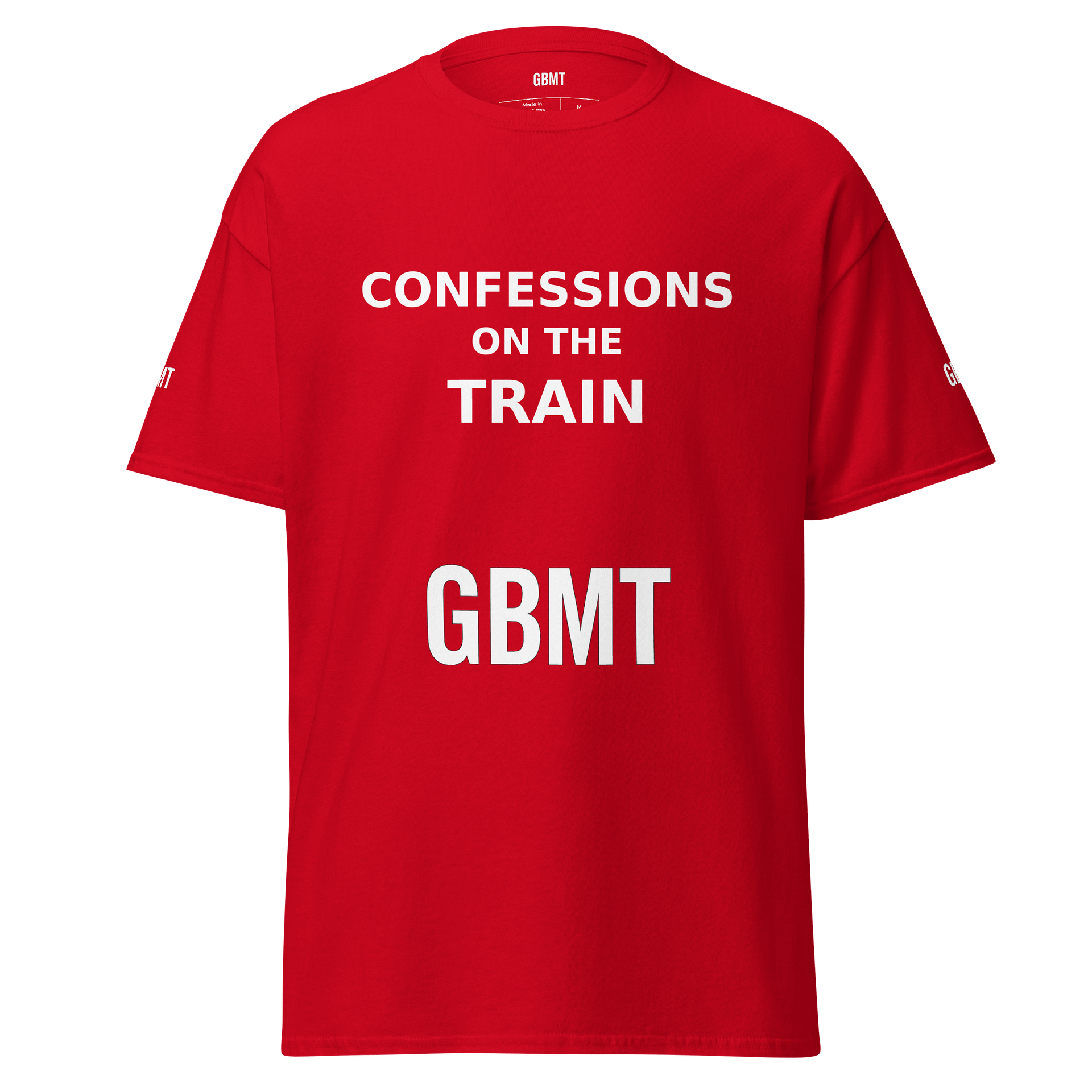 Confessions on the Train -GBMT Edition Street Tee product image (1)