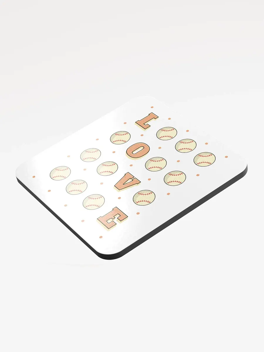 Love Baseball Square Game Coasters product image (3)
