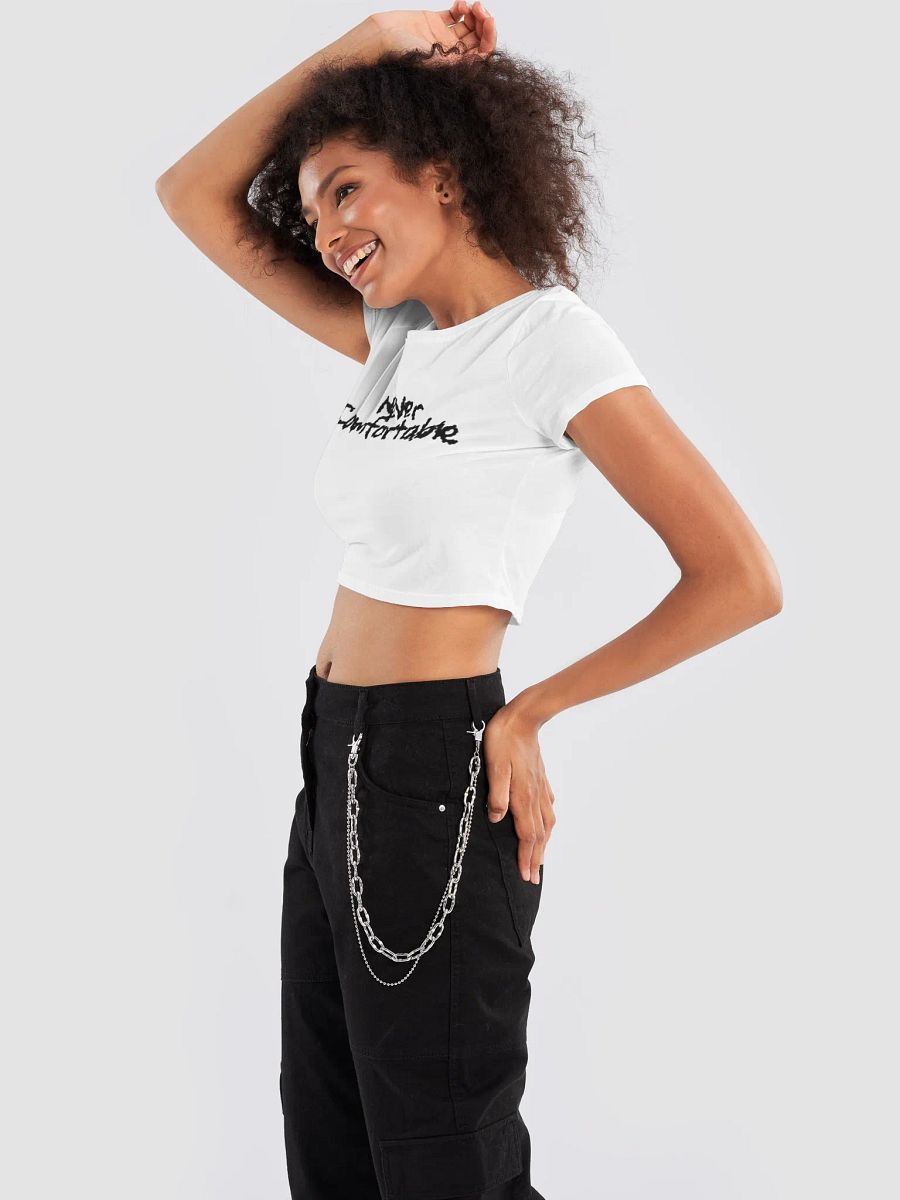 NEVER COMFORTABLE CROP-TEE - V.1 product image (11)