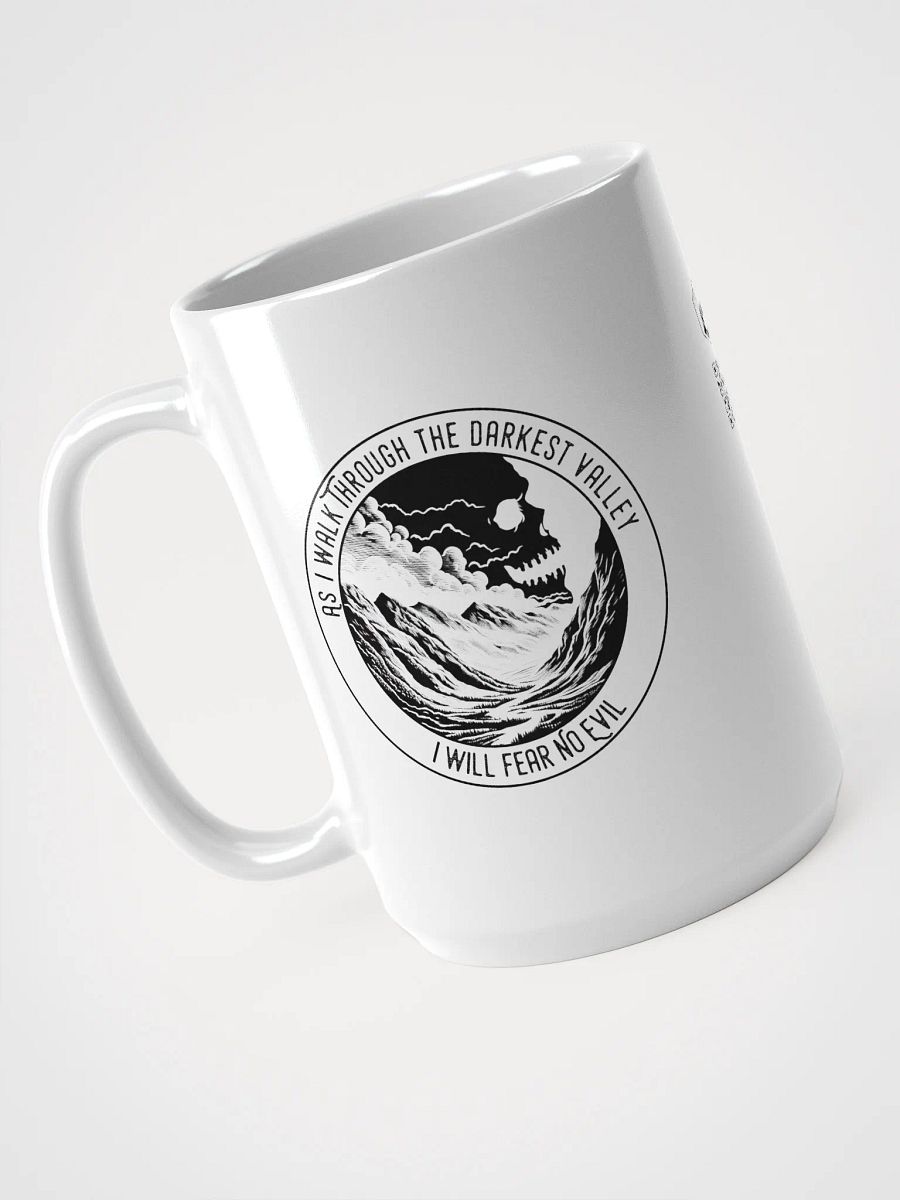 Inspirational Ceramic Mug - 15oz - 'As I Walk Through the Darkest Valley' Design product image (3)