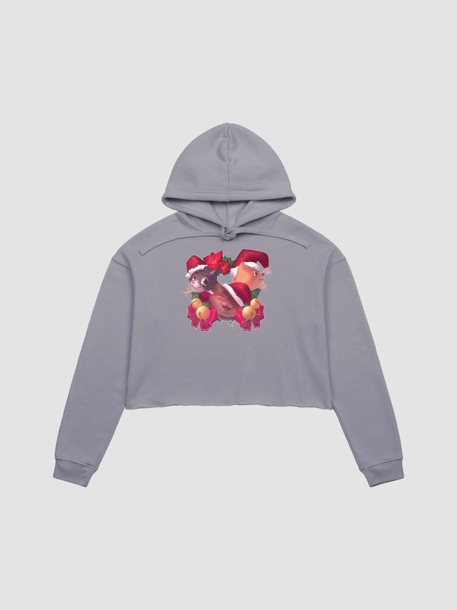 Holiday Kitty Chopped Hoodie product image (2)
