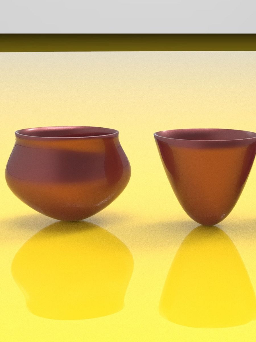 Diya Vase Parametric Design Grasshopper Rhino Files Download product image (2)