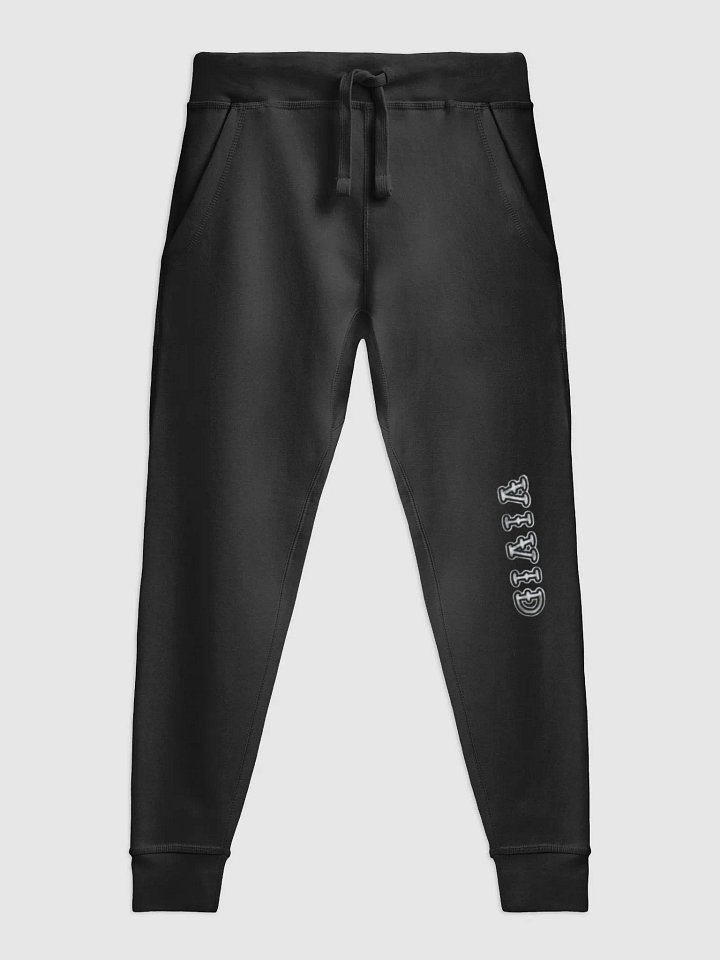 vivid unisex black joggers product image (1)