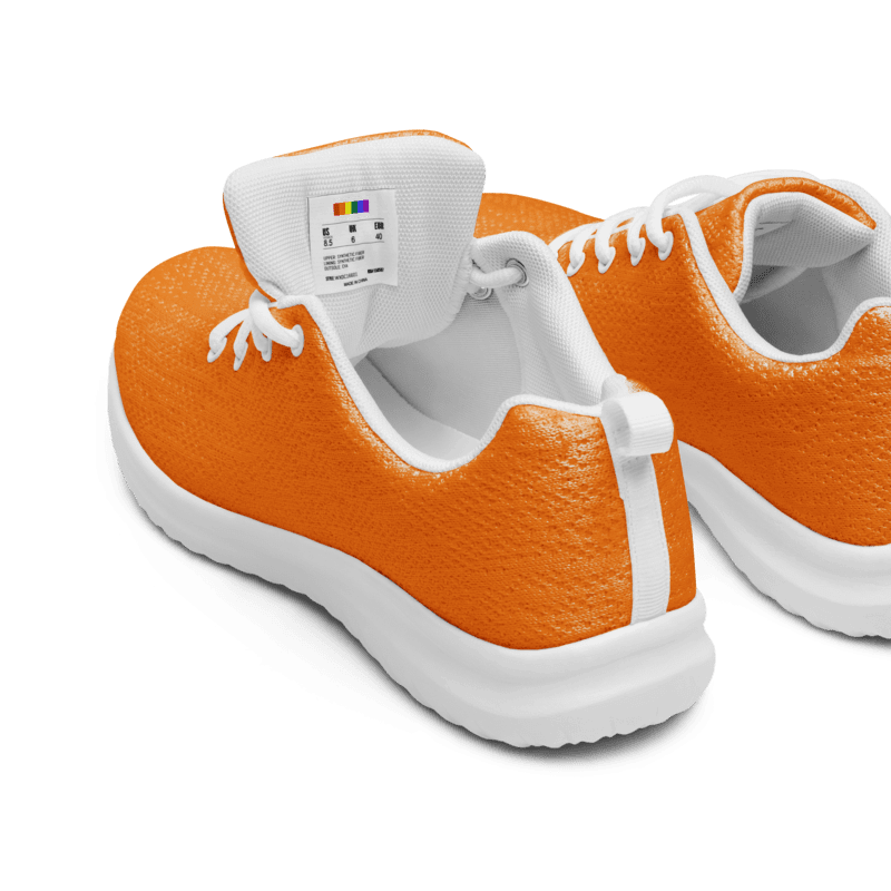 Men's Plain Color Orange Sneakers product image (6)