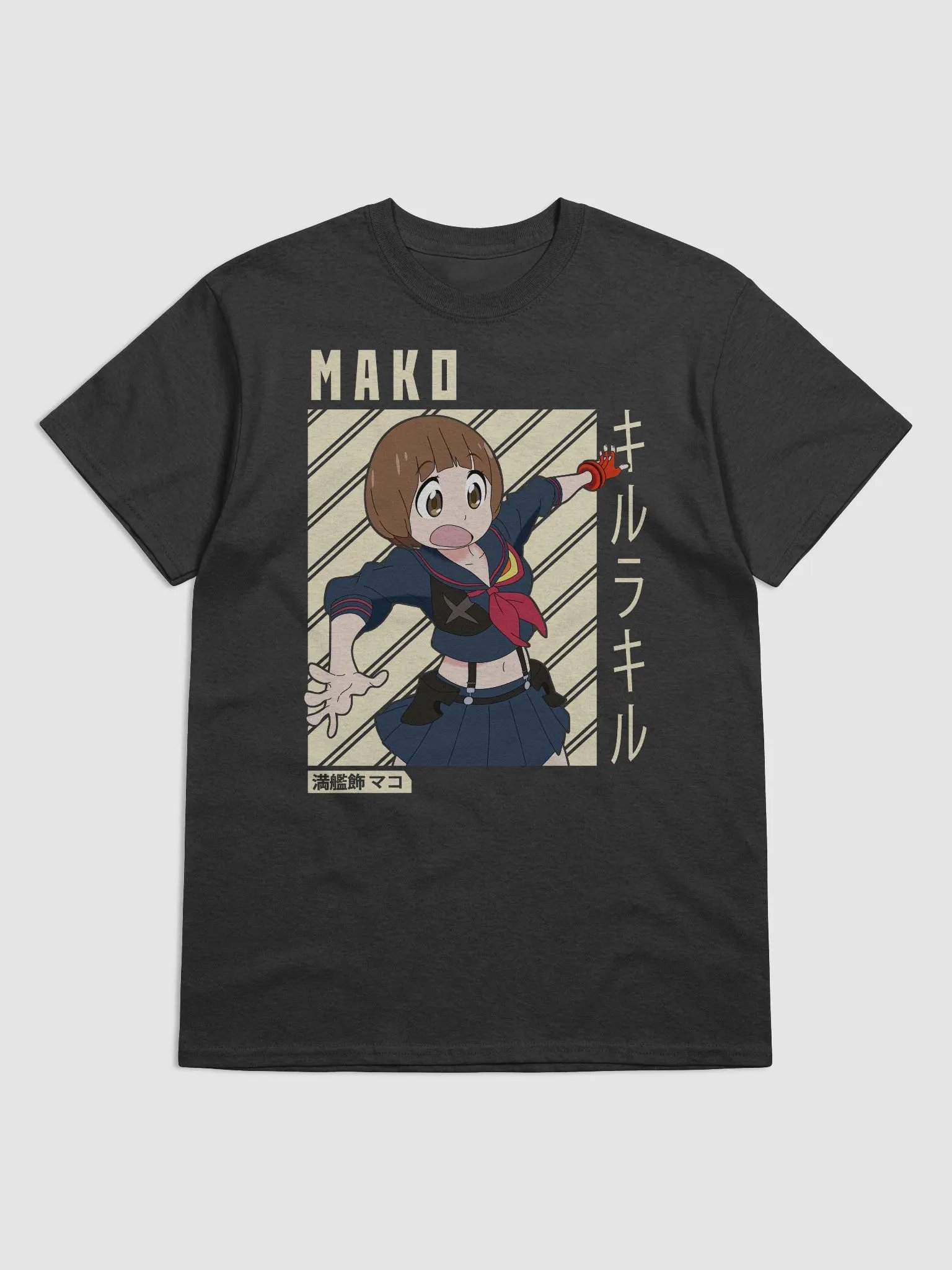 Kill la Kill Mako Mankanshoku Comedic Burst T-Shirt – Gildan Heavyweight product image (1)