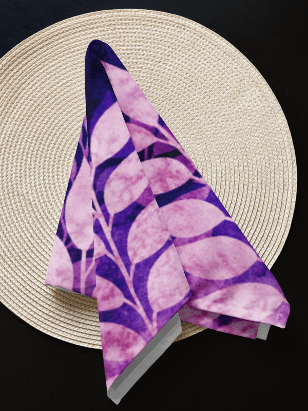 Purple Pink Napkins 4pcs product image (9)